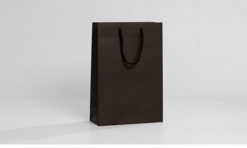 Black Kraft Paper Luxury Gift Bags - 240x100x350mm